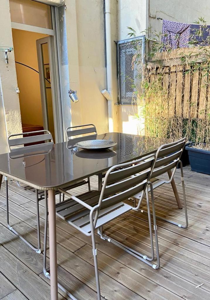 Chez Marie Et Romain- Appartement De Charme Au Coeur De La Joliette Proche Panier Centre Ville Marsylia Zewnętrze zdjęcie