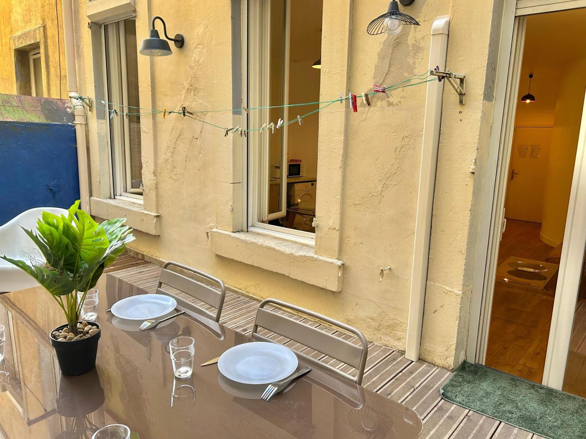 Chez Marie Et Romain- Appartement De Charme Au Coeur De La Joliette Proche Panier Centre Ville Marsylia Zewnętrze zdjęcie
